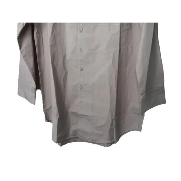 New SKIMS Cotton Poplin Sleep Shirt Dress Oversized SZ XXS-M